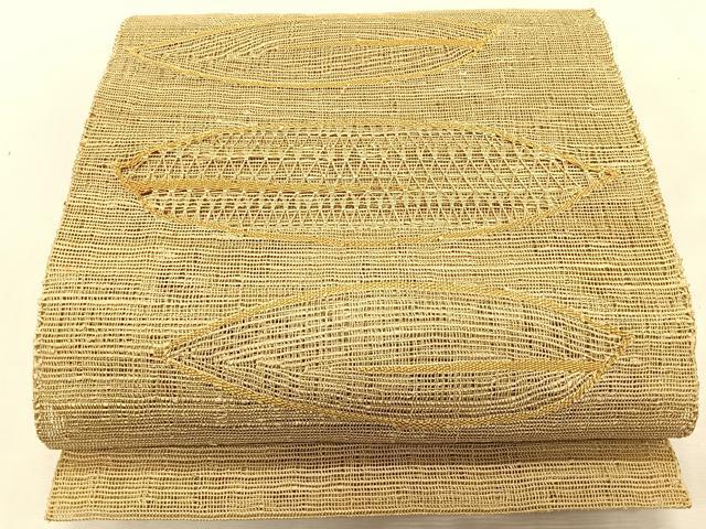 平和屋着物*夏物 八寸名古屋帯 抽象文様 正絹 逸品 CABK1373fb