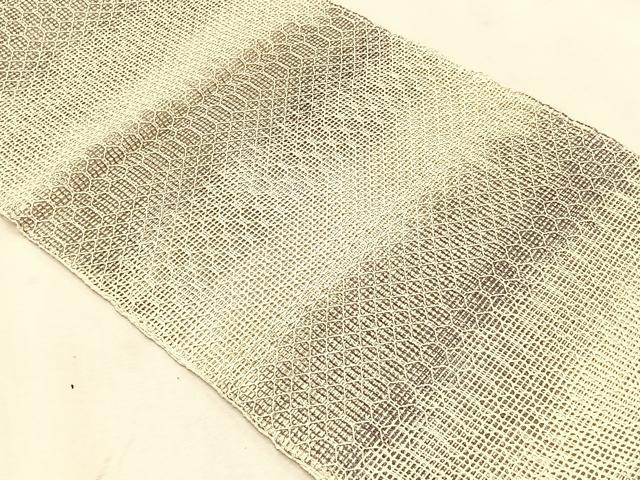 平和屋着物*夏物 八寸名古屋帯 羅 横段文 正絹 逸品 CABK1391fb