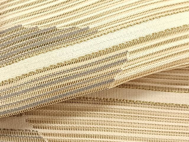 平和屋着物*夏物 八寸名古屋帯 絽綴れ 抽象文様 正絹 逸品 CABK1393fb