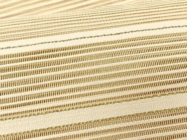 平和屋着物*夏物 八寸名古屋帯 絽綴れ 抽象文様 正絹 逸品 CABK1393fb