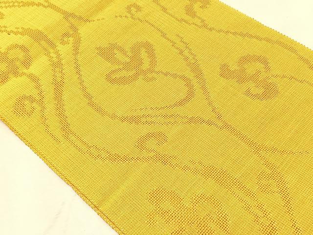平和屋着物*夏物 八寸名古屋帯 立涌枝花文 CABK1395fb