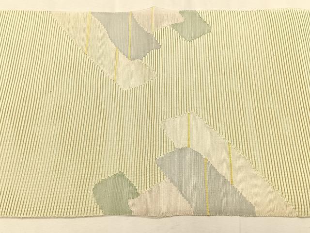 平和屋着物*夏物 八寸名古屋帯 絽綴れ 抽象文様 正絹 逸品 CABK1415fb