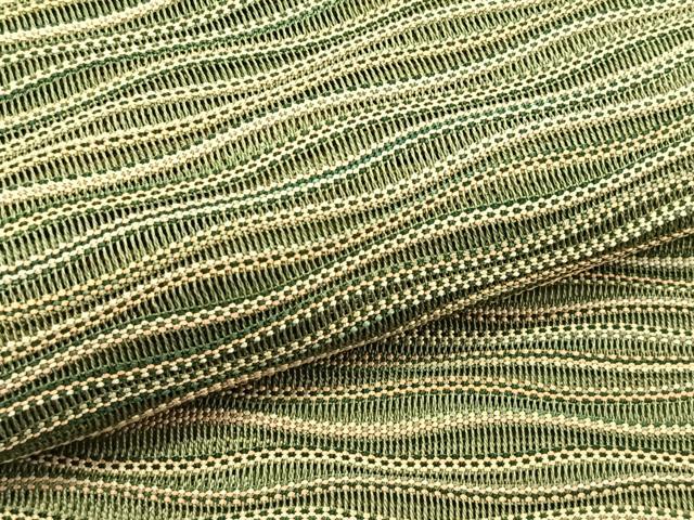 平和屋着物*夏物 八寸名古屋帯 絽綴れ よろけ縞 正絹 逸品 CABK1420fb
