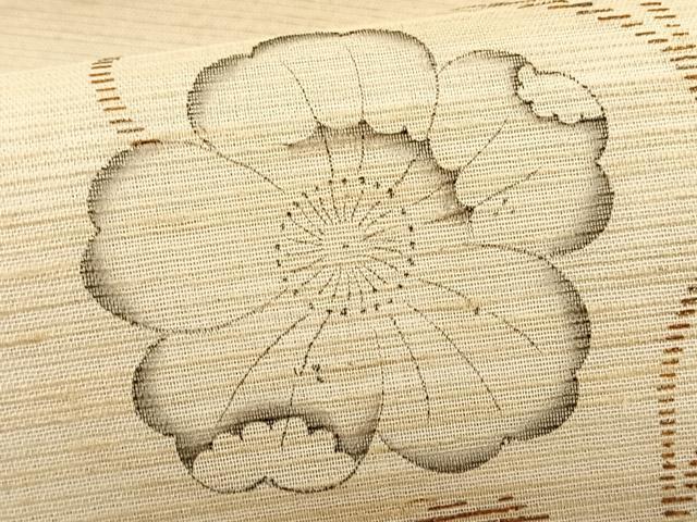 平和屋着物*夏物 九寸名古屋帯 辻が花 手描き 金彩 CABK1432fb