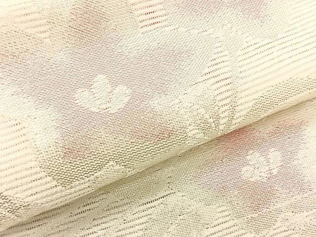 平和屋着物*夏物 八寸名古屋帯 桔梗 銀糸 CABK1458fb