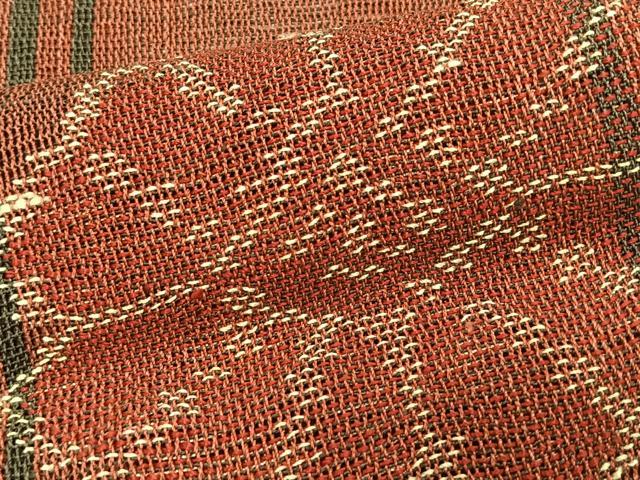 平和屋着物*夏物 八寸名古屋帯 横段花文 正絹 逸品 CABK1463fb