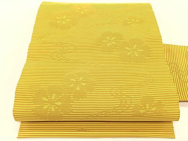 平和屋着物＊夏物 八寸名古屋帯 絽綴れ 流水舞花文 正絹 逸品