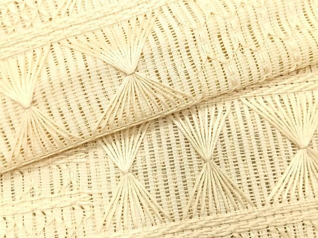平和屋着物*夏物 八寸名古屋帯 横段文 正絹 逸品 CABK1488fb