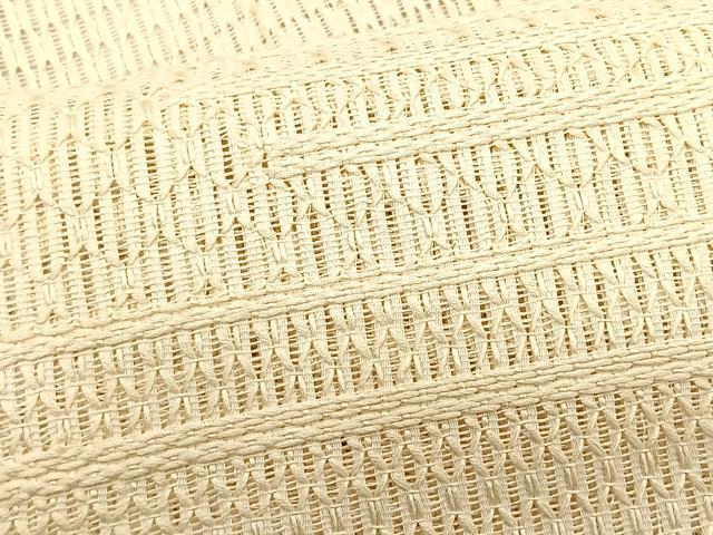 平和屋着物*夏物 八寸名古屋帯 横段文 正絹 逸品 CABK1488fb