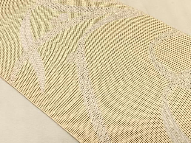 平和屋着物*夏物 八寸名古屋帯 露芝文 正絹 逸品 CABK1585fb