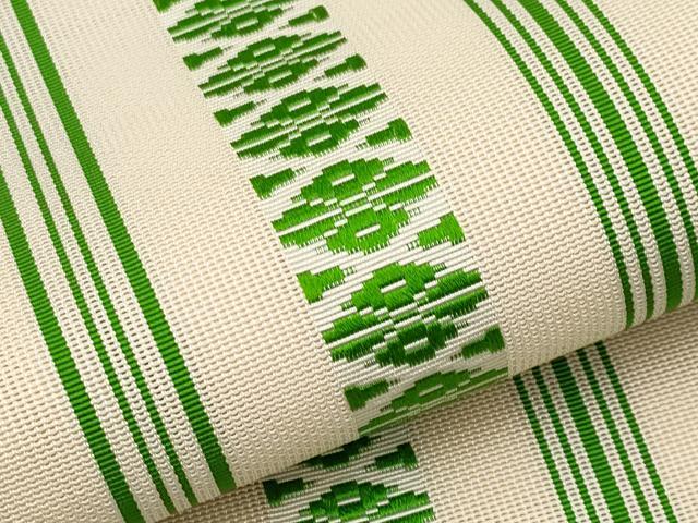 平和屋着物*夏物 本場筑前博多織 八寸名古屋帯 紗献上 正絹 逸品 CABK1651tx