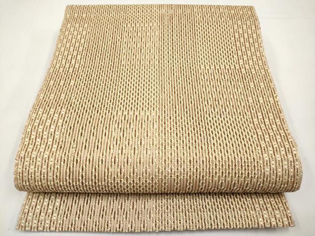 平和屋着物*夏物 八寸名古屋帯 抽象文 正絹 逸品 CABK1744tx