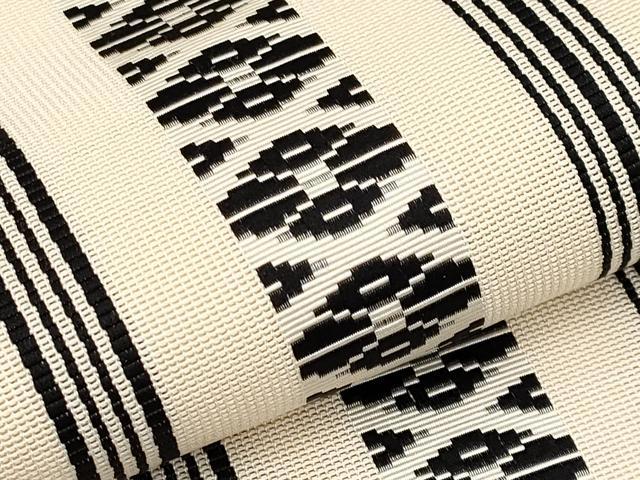 平和屋着物*夏物 本場筑前博多織 八寸名古屋帯 紗献上 正絹 逸品 CABK1759tx
