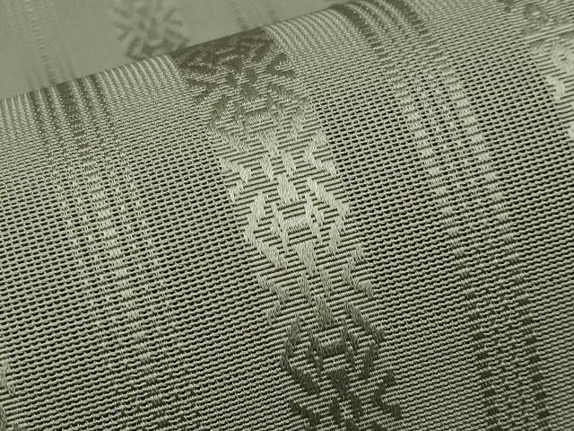 平和屋着物*夏物 八寸名古屋帯 博多織 紗献上 岩井茶色 CABK1787tx