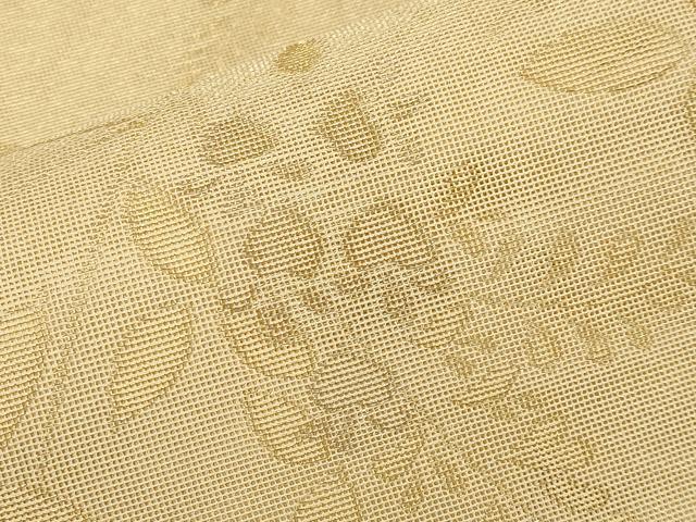 平和屋着物*夏物 西陣 川島織物 六通柄 京袋帯 枝花文 金糸 正絹 逸品 CABK1873tx
