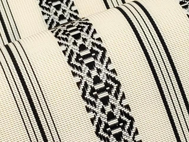 平和屋着物*夏物 本場筑前博多織 八寸名古屋帯 紗献上 正絹 逸品 CABK1899tx