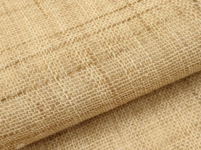 平和屋着物*夏物 九寸名古屋帯 霞文 麻 逸品 CABK1919tx
