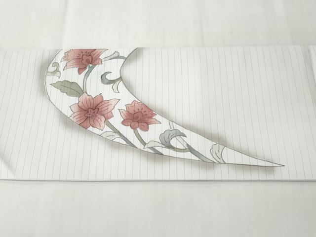 平和屋着物*夏物 九寸名古屋帯 更紗唐草文 CABK1938tx
