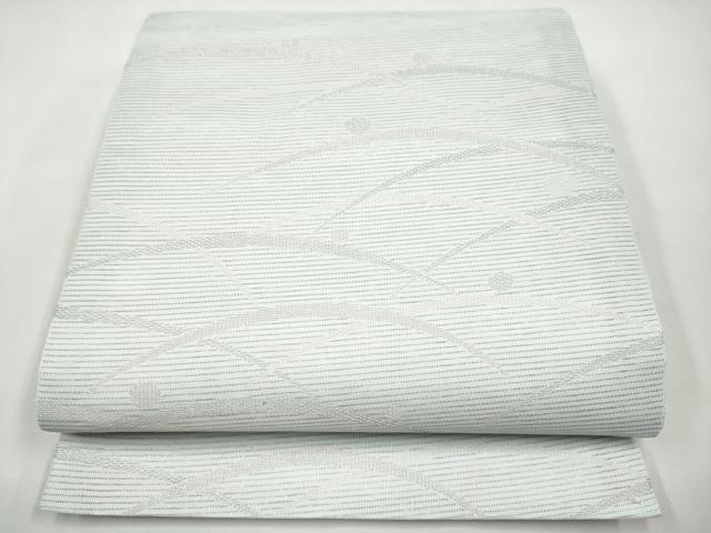 平和屋着物*夏物 六通柄 京袋帯 露芝文 銀糸 CABK1969tx