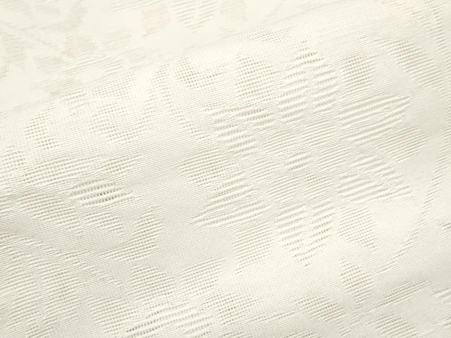 平和屋着物*夏物 八寸名古屋帯 更紗花唐草文 白地 CABK1987tx
