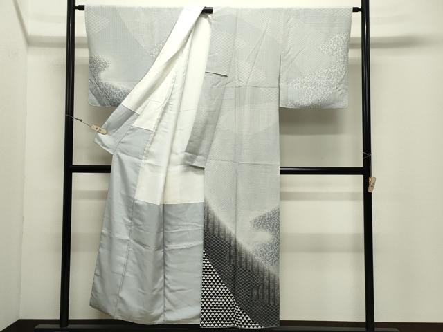 平和屋着物●伝統工芸士 築山政春 訪問着 吉祥花文 正絹 逸品 CABK2016gh