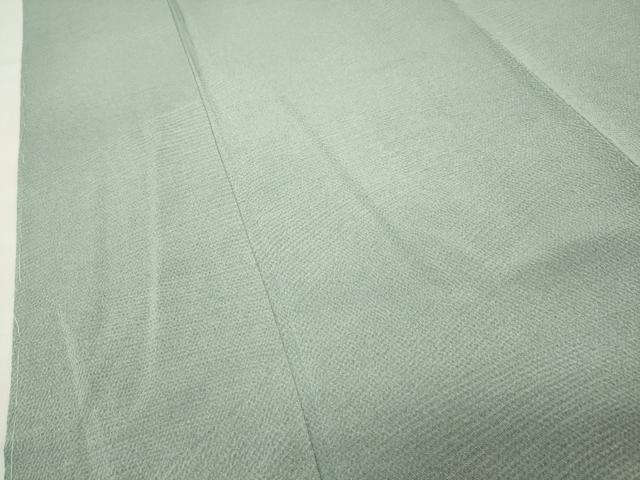 平和屋着物●上質な色無地 薄青色 鬼しぼ縮緬 鈴乃屋扱い 正絹 逸品 CABK2039gh