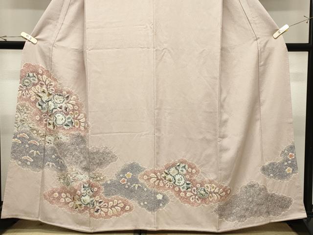 平和屋着物●色留訪問着 辻が花 絞り 正絹 逸品 CABK2055gh