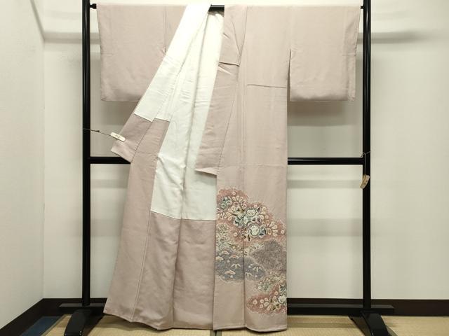 平和屋着物●色留訪問着 辻が花 絞り 正絹 逸品 CABK2055gh