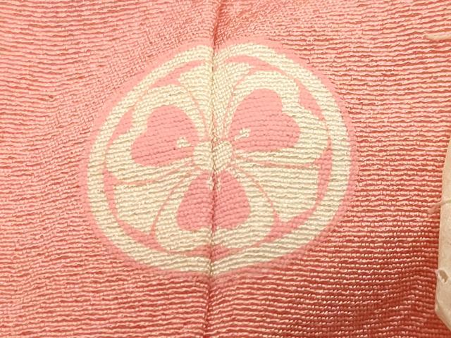 平和屋着物●上質な色無地 薄紅色 正絹 逸品 未使用 CABK2072gh