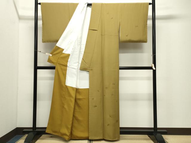 平和屋着物●訪問着 総刺繍 成り物 金糸 正絹 逸品 未使用 CABK2077gh