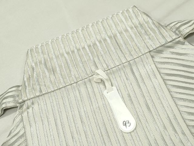 平和屋着物●男性 行灯袴 縞 暈し染め 銀糸 洗える着物 CABK2083gh