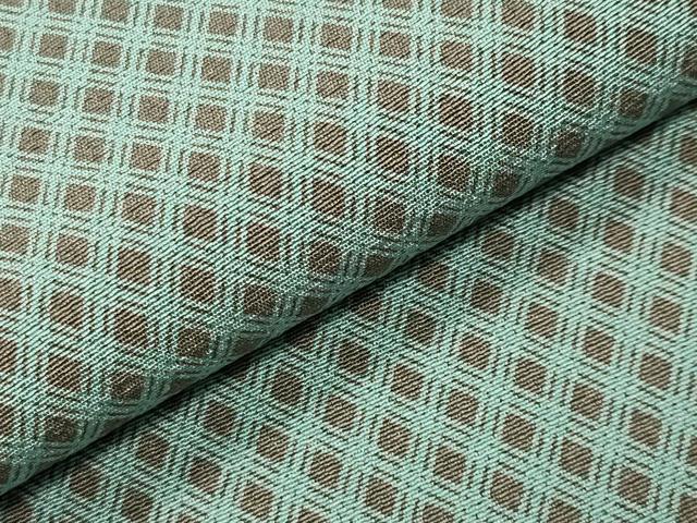 平和屋着物●上質な小紋 菱文 正絹 逸品 未使用 CABK2119gh