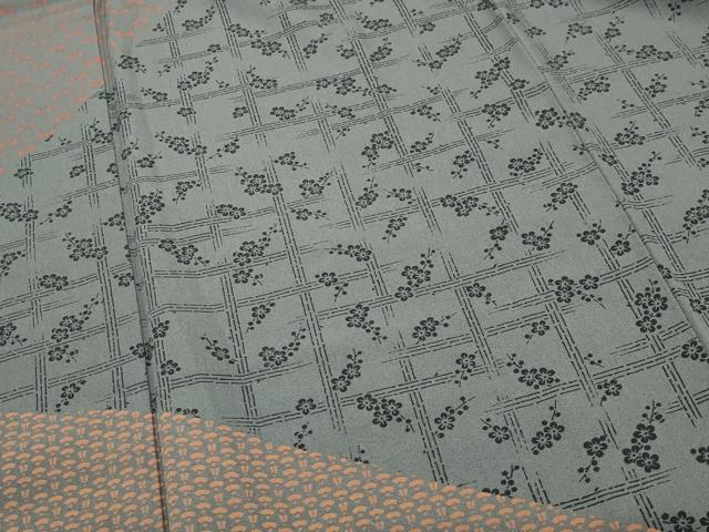 平和屋着物●訪問着 舞蝶梅文 小田急百貨店扱い 正絹 逸品 CABK2141gh