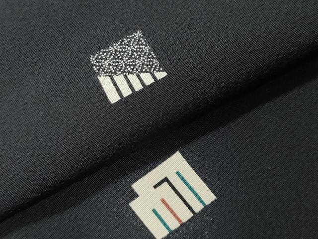 平和屋着物●上質な小紋 源氏香 ロング丈 正絹 逸品 CABK2159gh
