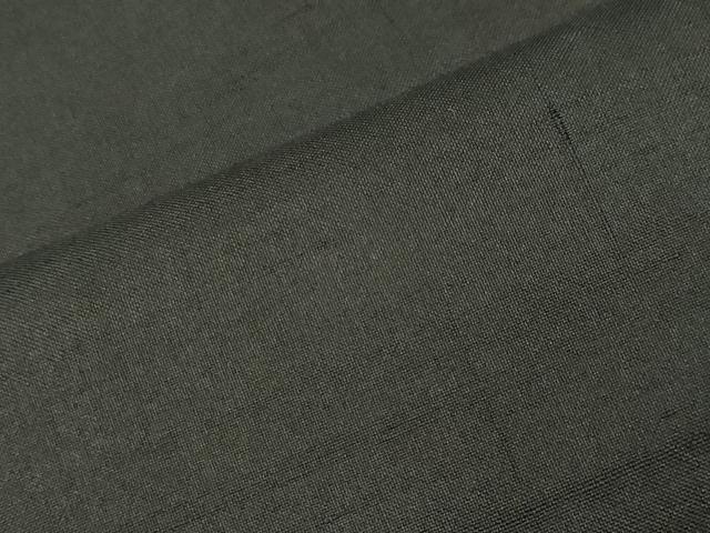 平和屋着物●男性 黒紋付 紬地 正絹 逸品 CABK2162gh