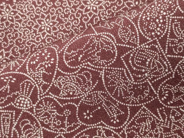 平和屋着物●小紋師 高津良治 江戸小紋 百柄 正絹 逸品 CABK2169gh