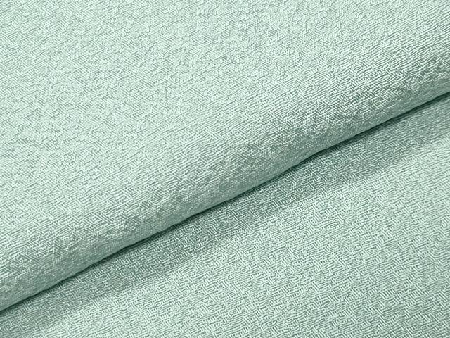 平和屋着物●男性 色無地 霞地紋 水色 正絹 逸品 CABK2186gh