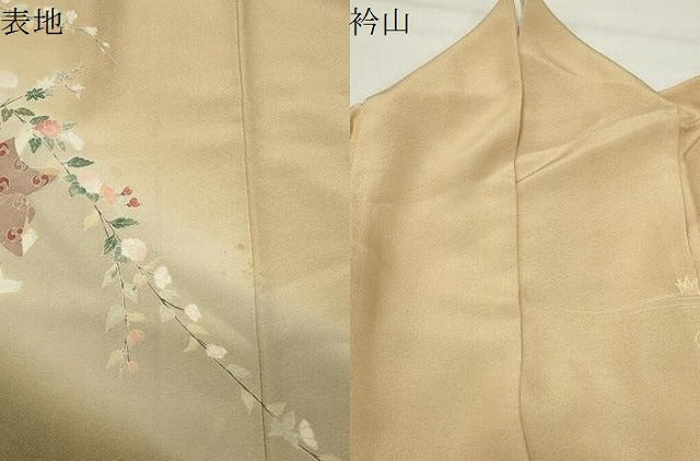 平和屋着物●訪問着 友禅 作家物 童子遊び 暈し染め 正絹 逸品 CABK2198gh