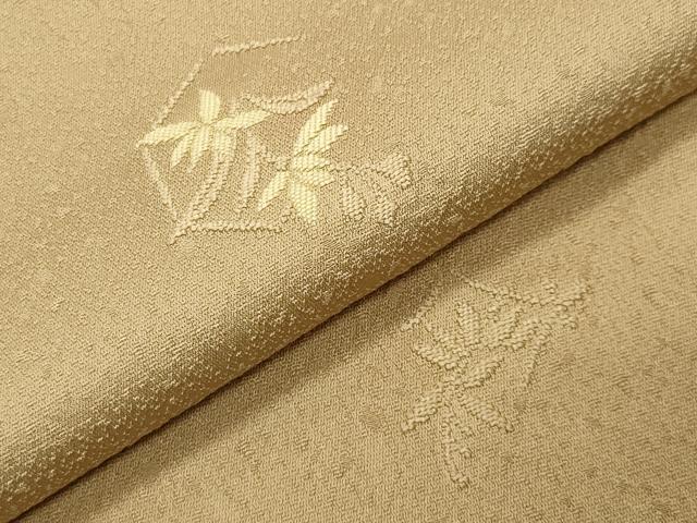 平和屋着物●本加賀友禅作家 柿本市郎監修 小紋 草花文 正絹 逸品 CABK2211gh