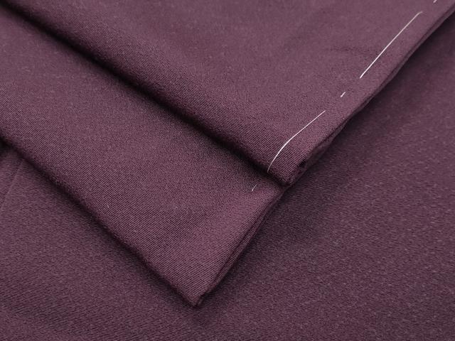平和屋着物●こむさでもーど・COMME CA DU MODE 色無地 似せ紫色 正絹 逸品 未使用 CABK2220gh