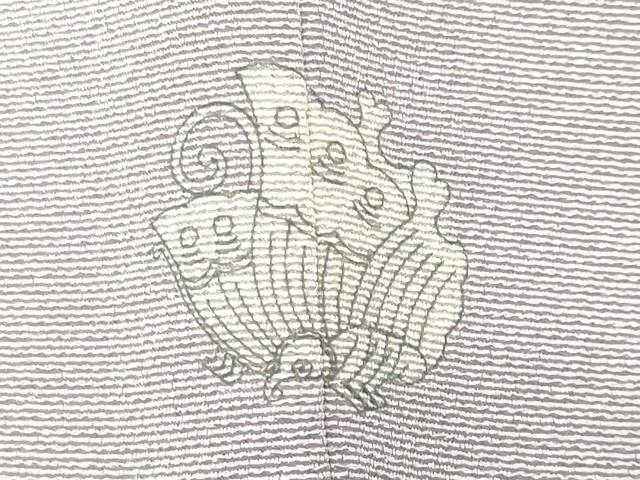 平和屋着物●訪問着 手描き 猫 牡丹花文 暈し染め 金彩 正絹 逸品 CABK2234gh