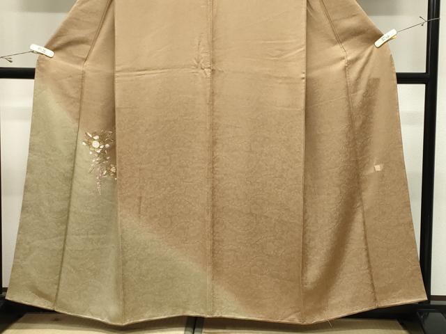 平和屋着物●中国三大刺繍 相良刺繍 総刺繍 訪問着 作家物 辻が花 暈し染め 正絹 逸品 未使用 CABK2237gh
