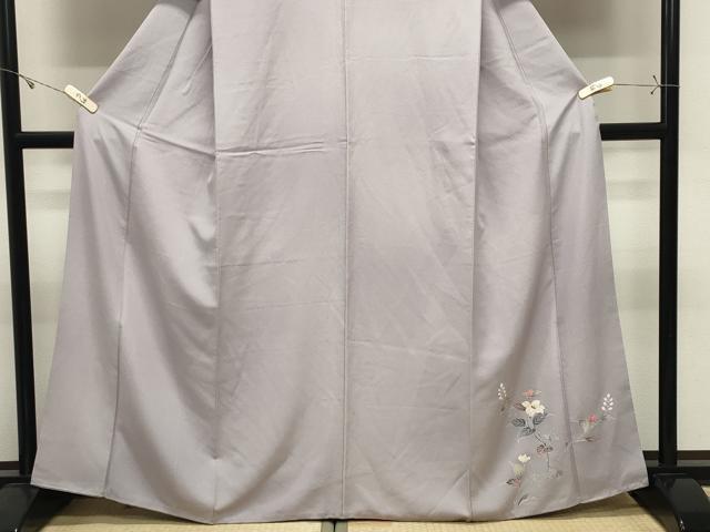 平和屋着物●訪問着 作家物 枝花文 正絹 逸品 CABK2255gh