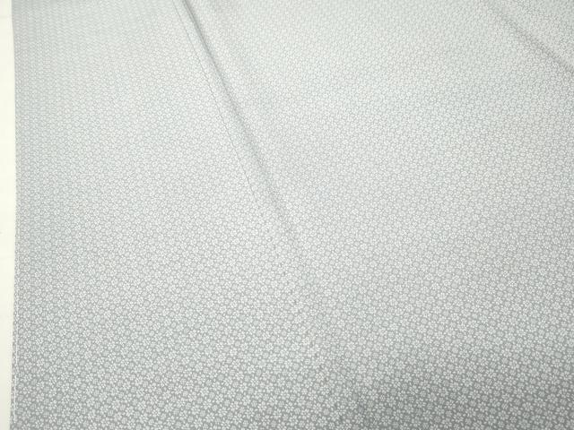 平和屋着物●上質な小紋 金田郎政 舞花文 正絹 逸品 未使用 CABK2262gh