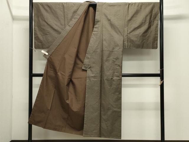 平和屋着物●男性 本場大島紬 アンサンブル・長襦袢セット 100亀甲 総詰め 正絹 逸品 未使用 CABK2280gh