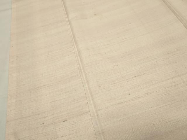 平和屋着物●紅花紬 米沢 霞文 正絹 逸品 CABK2314gh