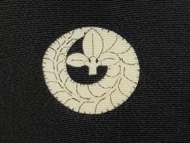 平和屋着物●豪華黒留袖 駒刺繍 菊文 金彩 正絹 逸品 CABK2332gh