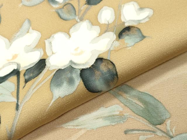 平和屋着物●訪問着 枝花文 暈し染め 金彩 正絹 逸品 CABK2379gh