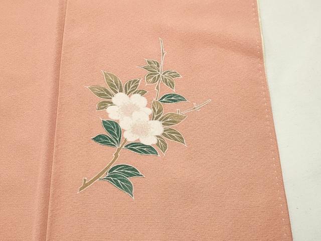 平和屋着物●訪問着 鬘帯花文 暈し染め 金彩 正絹 逸品 CABK2385gh