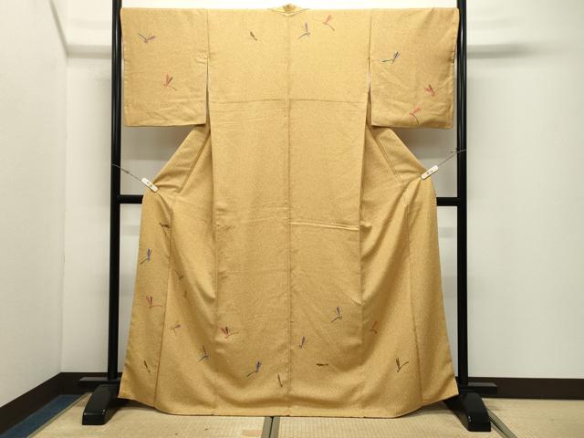 平和屋着物●訪問着 トンボ 正絹 逸品 CABK2415gh